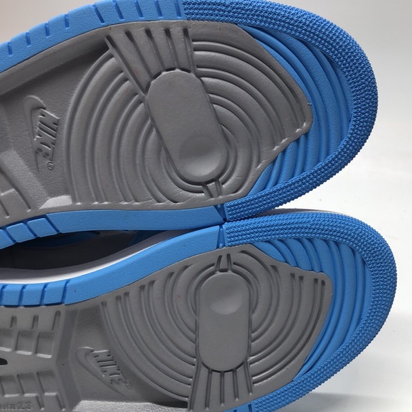 Mens Nike Air Jordan 1 CMFT 2 Blue/Grey DV1307-014 USED Light Mark inside Sz 7.5 - Picture 12 of 13